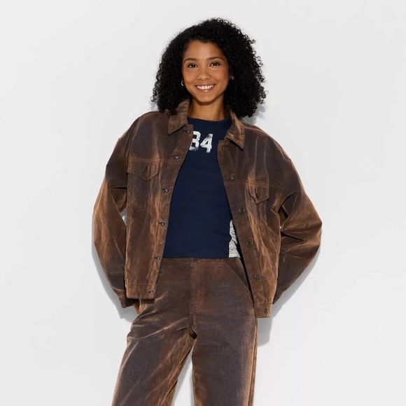 wild fable Jackets & Blazers - Wild Fable Brown Denim Jacket